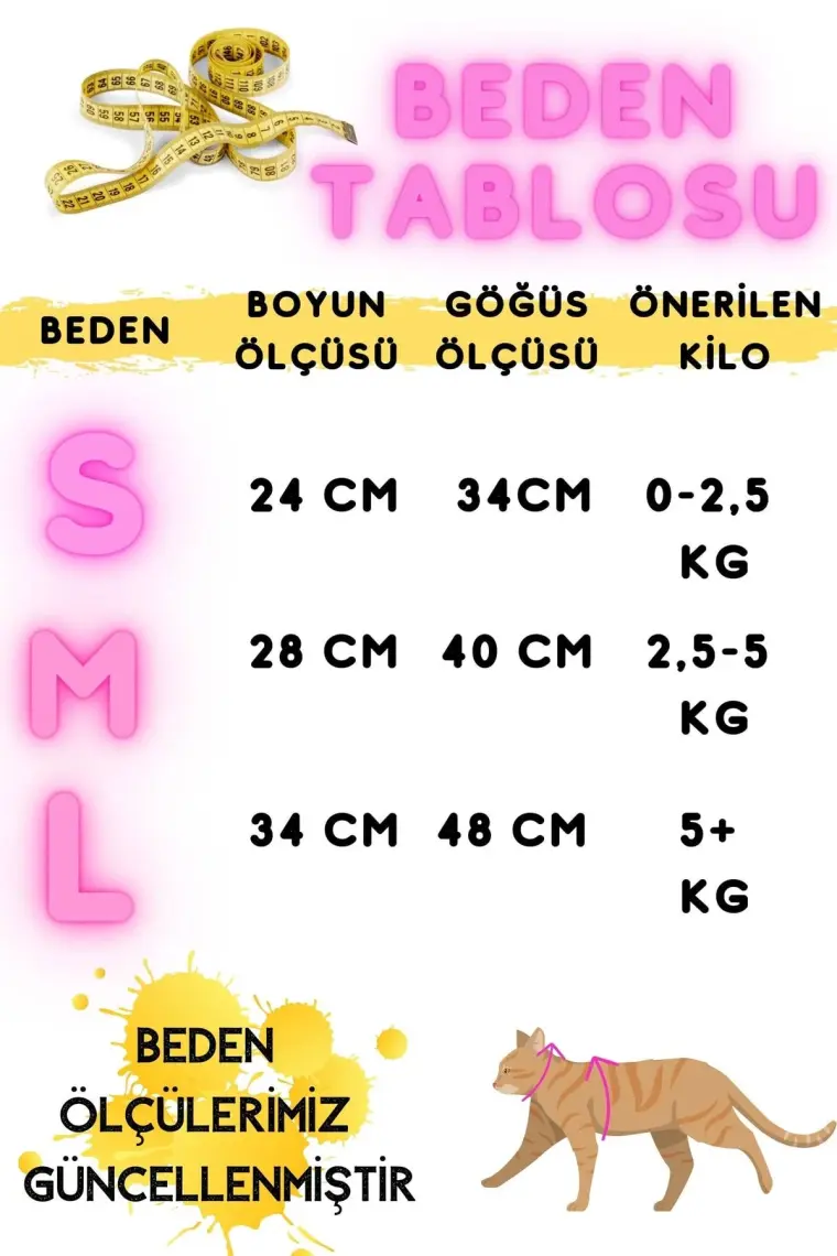 Evene Kedi Tasması Göğüs Boyun Tasma Seti Sevk Kayışlı Terletmeyen Nefes Alan Kumaş Reflektör S