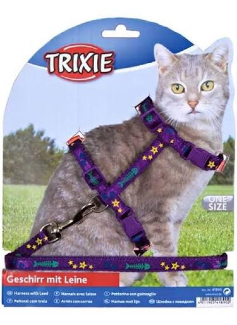 Trixie Kedi Göğüs Tasması Seti 22-36cm 10mm