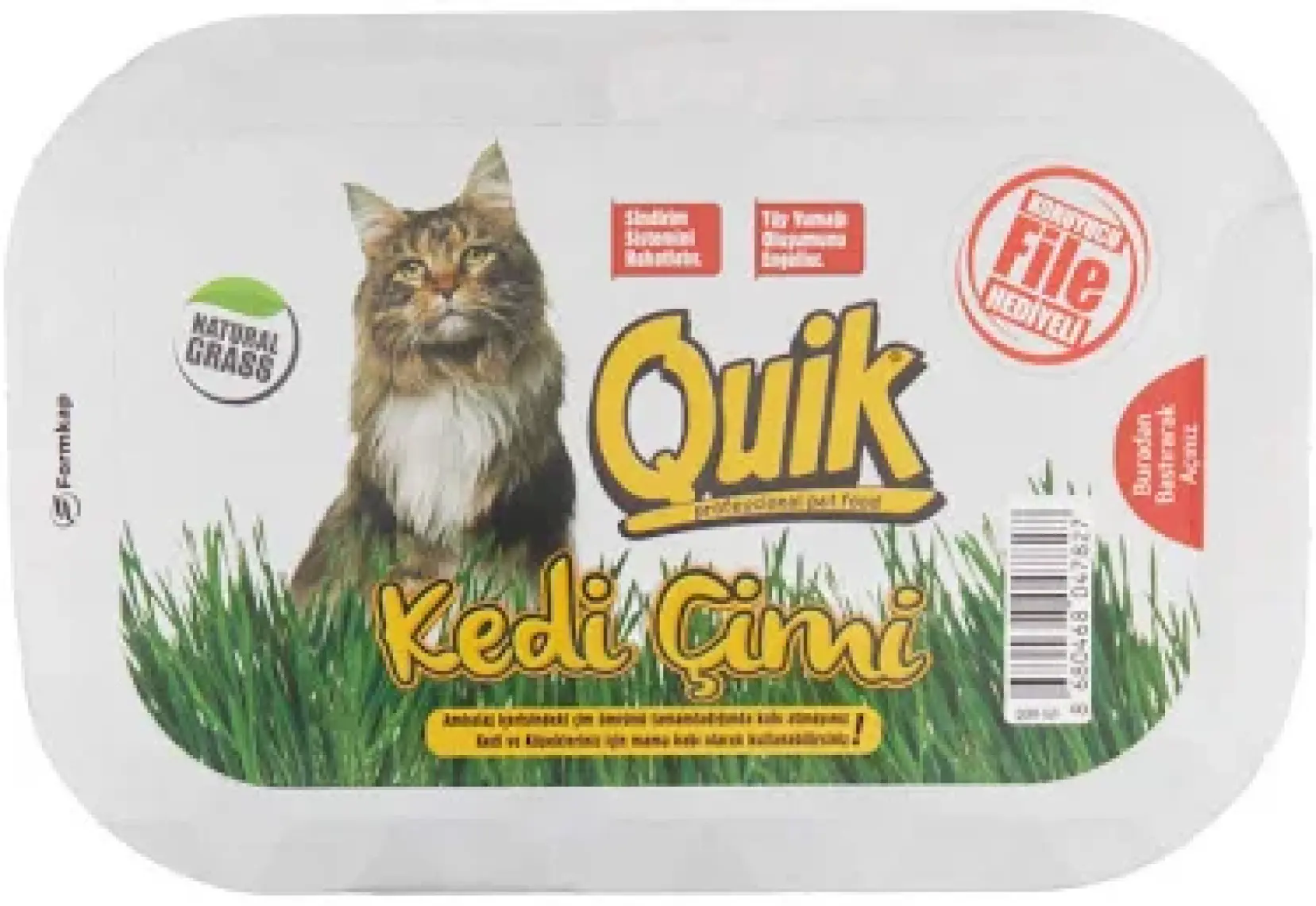 Quik Doğal Kedi Çimi