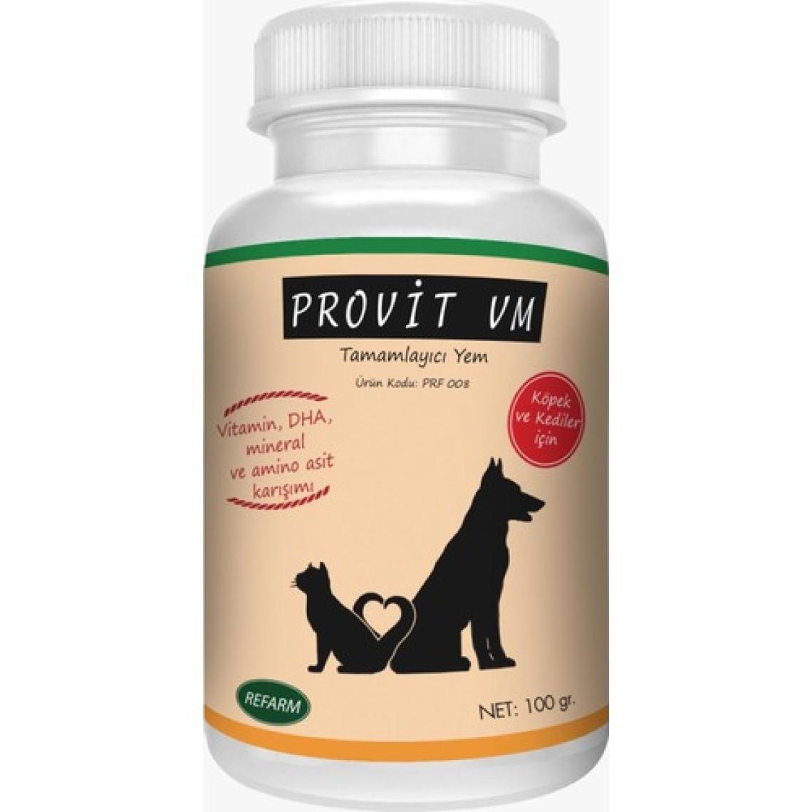 Profarm Provit Vm Kedi Ve Köpek Tamamlayıcı Yem 100 Gr