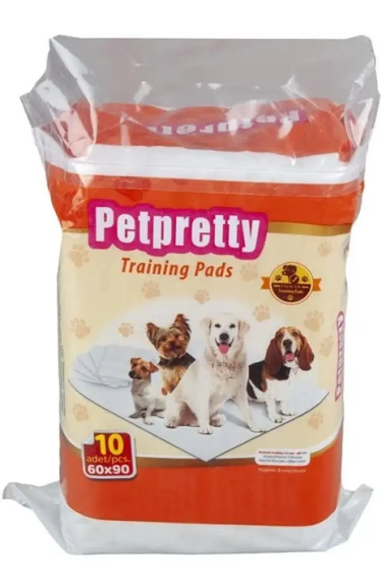 Pet Prety Köpek Için Tuvalet Alıştırma Pedi Natural 10 Lu 60x90 Cm