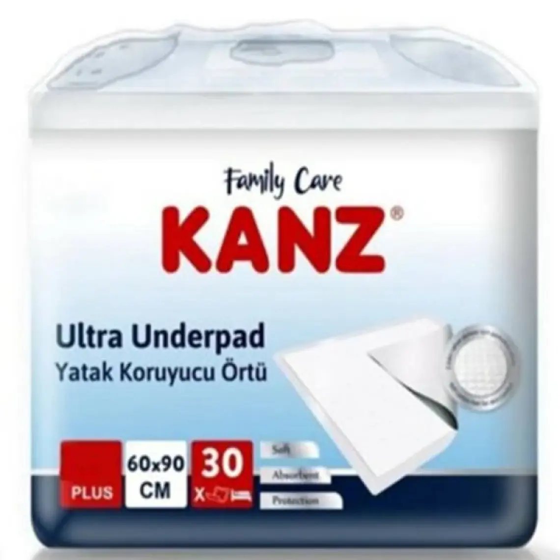 Kanz Yatak Koruyucu Örtü 60 x 90 cm 30'lu