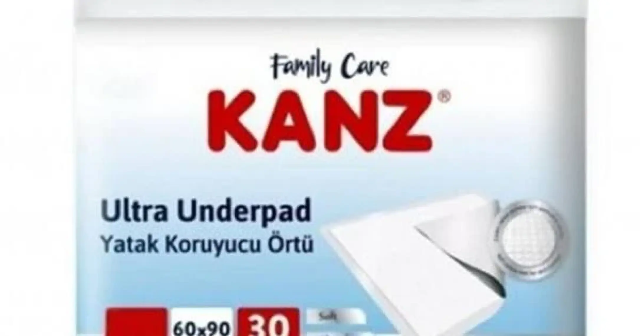 Kanz Yatak Koruyucu Örtü 60 x 90 cm 30'lu