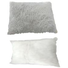 Kedi Köpek Uyku Minderi Yıkanabilir Yumuşak Yatağı Fermuarlı Welsoft 35x40 Cm 1 Adet Gri