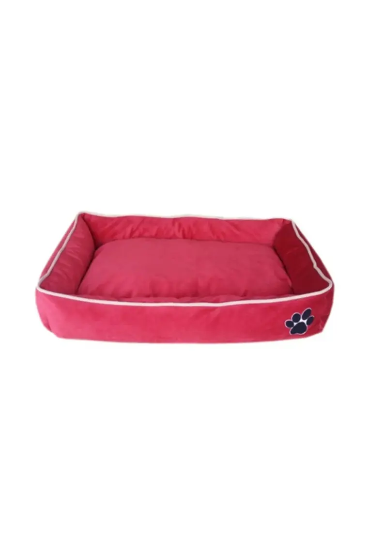 Nohov Tay Tüyü Köpek Yatağı S 15 x 40 x 60 cm Pembe