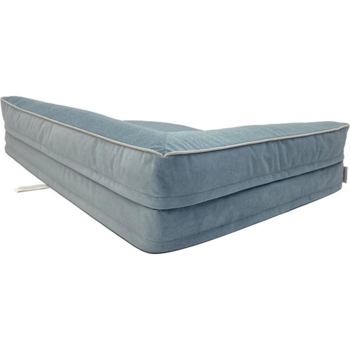 Bolster-L Üst Kalite Köpek Yatağı Süngerli Sıvı Geçirmez Alezli. %100 Elyaflı. 2 Fermuarlı