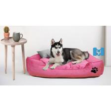Mavi Vitrin Ultrasoft Mukavemetli  Battal Boy  Köpek Yatağı  Yıkanabilir Ürün / Kemik ve  Yastık Hediyeli