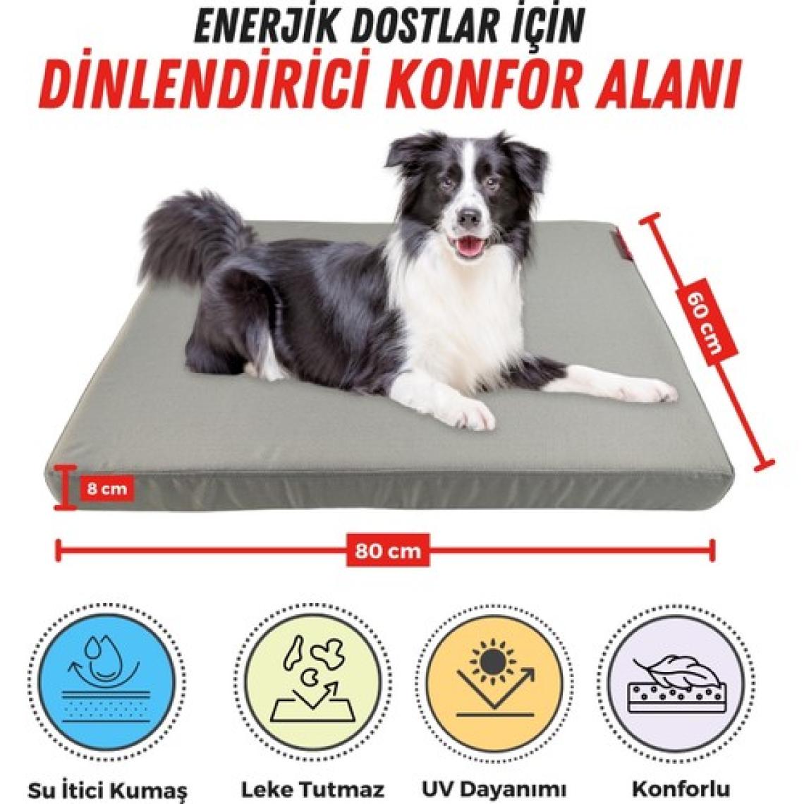 XPERMATE Patiminder Köpek Yatağı Büyük Irk Köpek Yatağı Büyük Köpek Yatakları  60X80cm