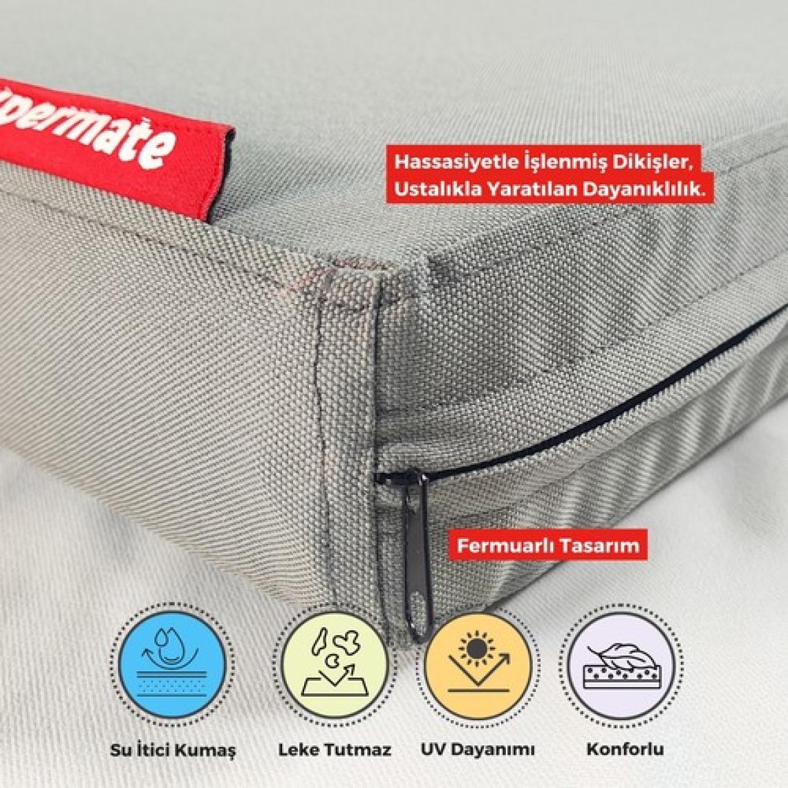 XPERMATE Patiminder Köpek Yatağı Büyük Irk Köpek Yatağı Büyük Köpek Yatakları  60X80cm