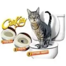 CitiKitty Kedi Tuvaleti Kedi Klozet Eğitim Seti
