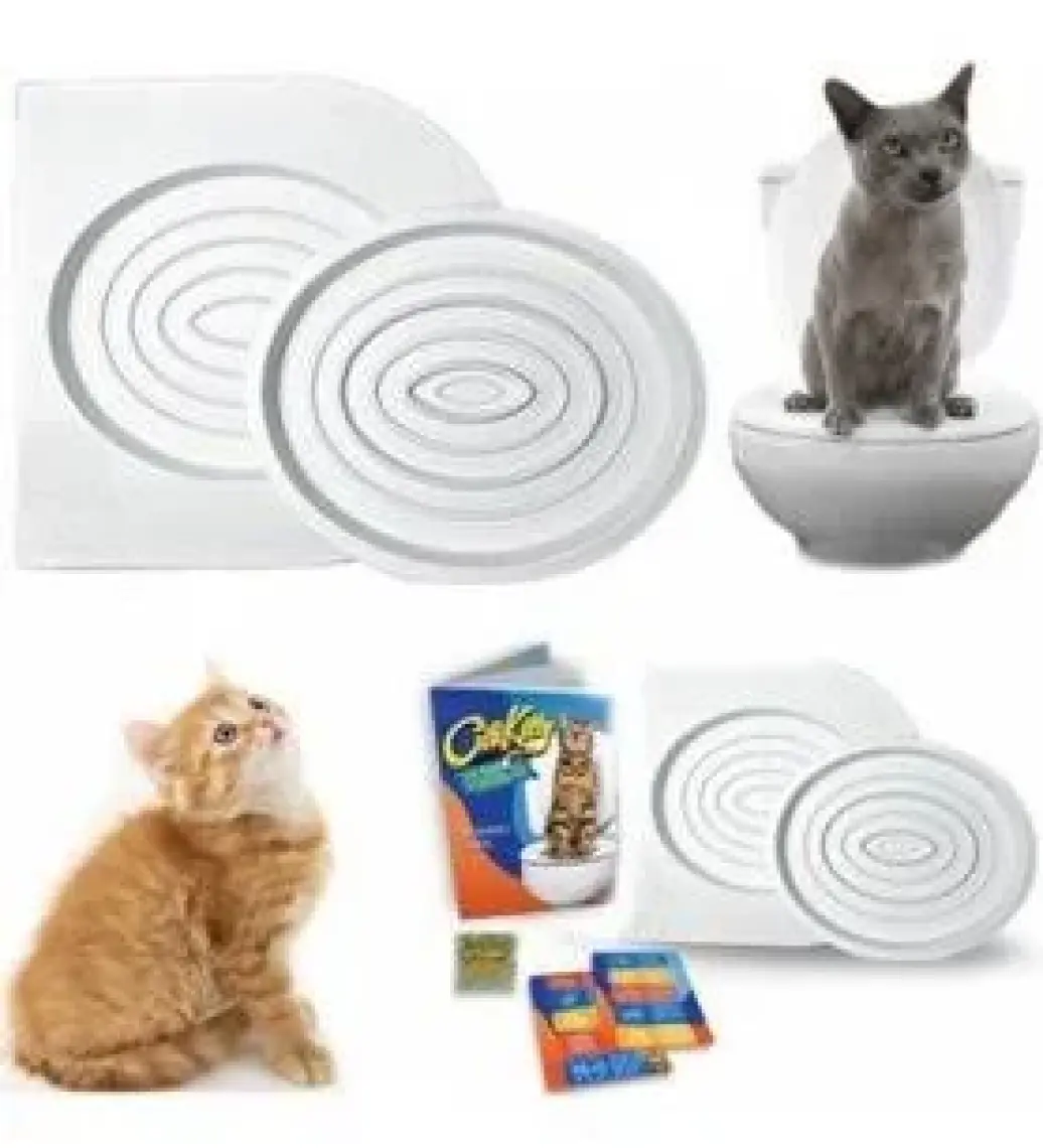Kedi Tuvalet Eğitimi Klozet Aparatı