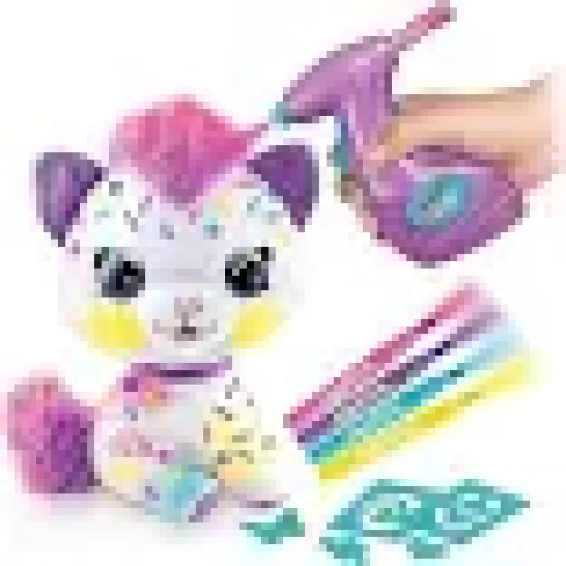 Airbrush Plush Peluş Kitty OFG272