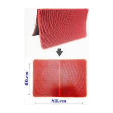 Tineke Büyük Boy Elekli Kedi Tuvalet Önü Paspası Katlanabilir 82 x 60 cm