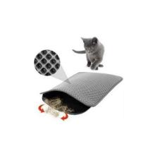 Pet Time Mia Cat Kedi Kumu Paspası 45 x 58 cm Gri
