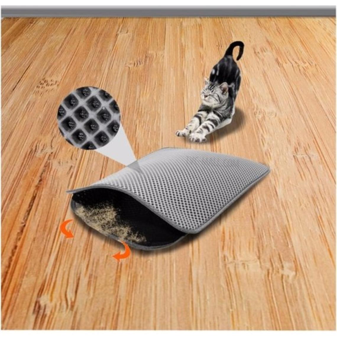 Marvella Elekli Kedi Tuvalet Önü Paspası 60X45CM