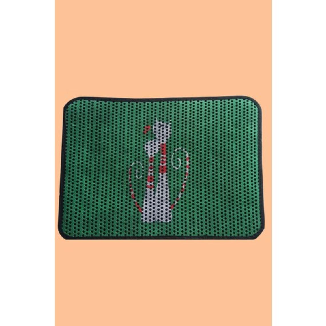 Epilla  Kedi Tuvaleti Önü Elekli Kedi Kumu Paspası -Kravatlı -(60 x45 cm)