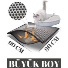 Skyinn Kedi Kumu Paspası Kedi Tuvalet Önü Elekli Paspas Yıkanabilir Silinebilir