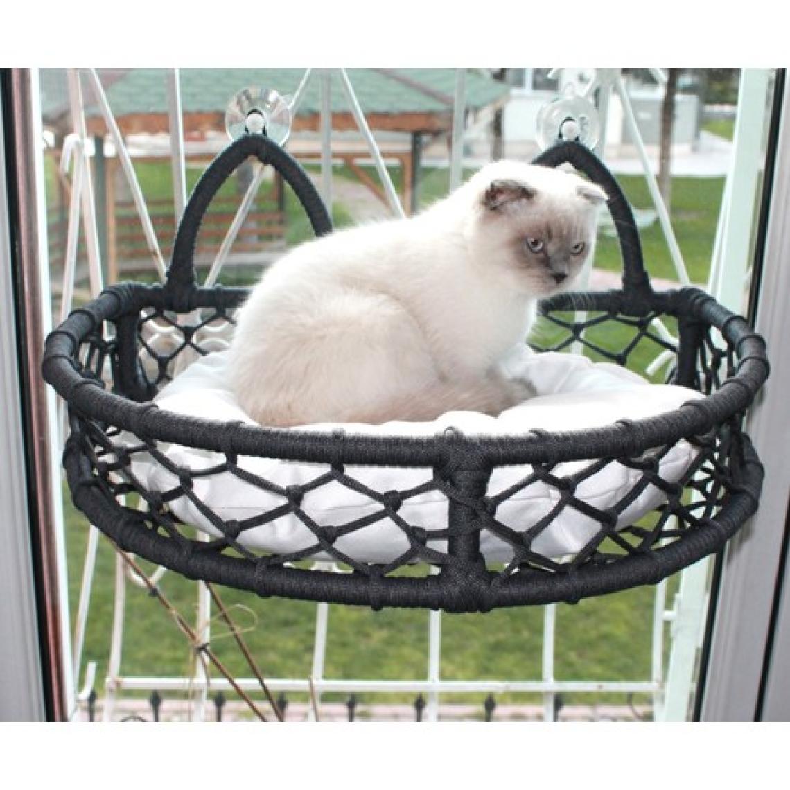 Lüxperi Kedi Cam Yatağı & Kedi Yatağı & Vantuzlu Kedi Yatağı