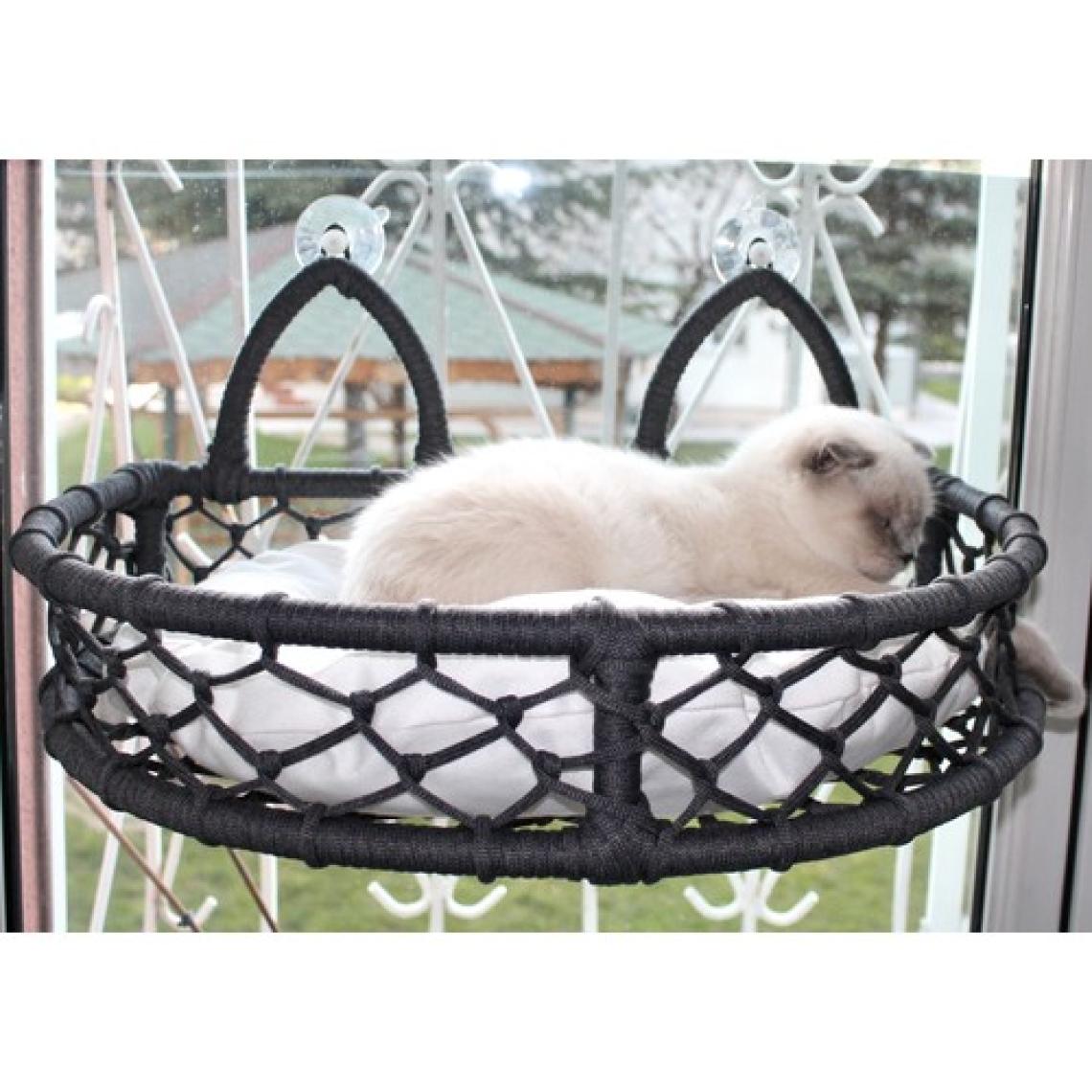 Lüxperi Kedi Cam Yatağı & Kedi Yatağı & Vantuzlu Kedi Yatağı