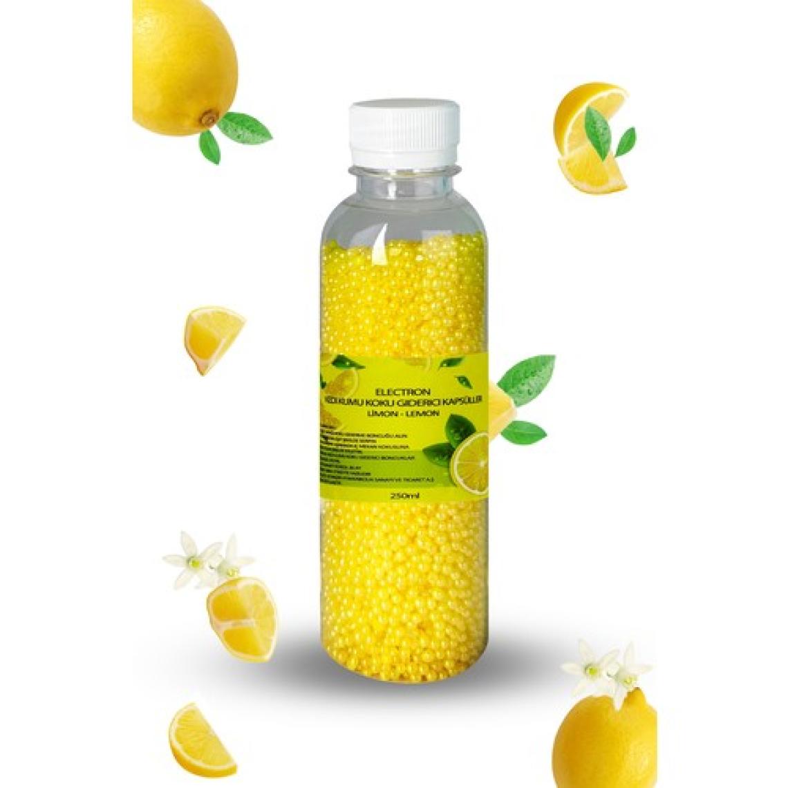 Kedi Kumu ve Tuvaleti Koku Giderici Granül, Limon Ferahlatıcı Etkili, Kokusuz Tuvalet Için, 250ML