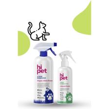 Hipet Kedi Leke Çıkarıcı ve Koku Giderici Sprey Seti