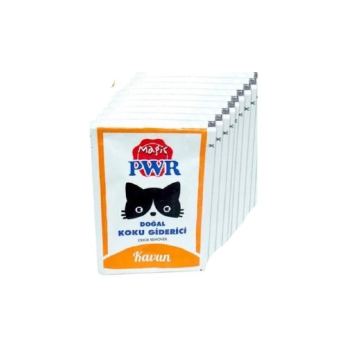 Magic Power Kavun Aromalı Kedi Kumu Koku Giderici 25 gr - 5'li