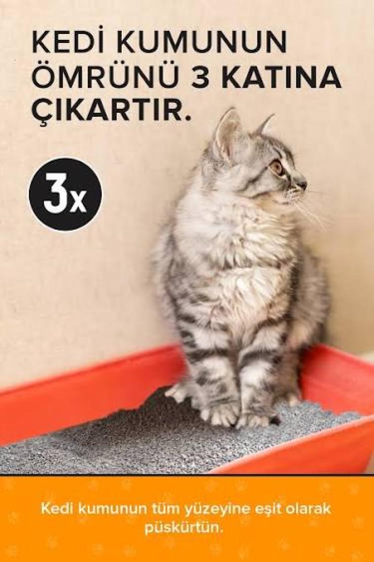 Metapet Parfümsüz Özel Kedi Kumu Koku Giderici, Doğal Ve Kokusuz/naturel Kedi Tuvaleti Için Sprey, 400 ml