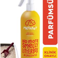 Metapet Parfümsüz Özel Kedi Kumu Koku Giderici, Doğal Ve Kokusuz/naturel Kedi Tuvaleti Için Sprey, 400 ml