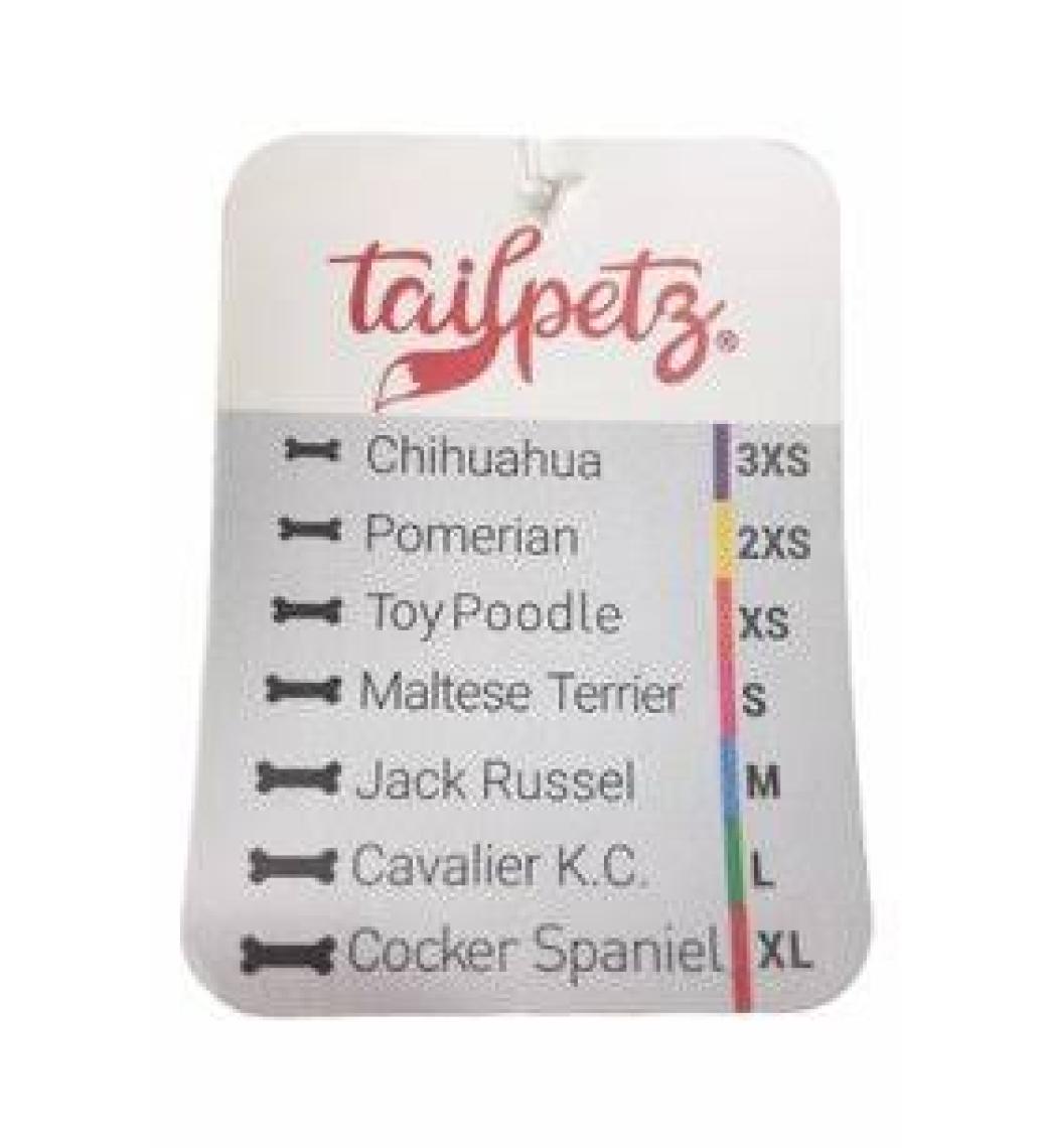 Tailpetz Air-Mesh Harness Köpek Göğüs Tasması 3XSmall Mavi