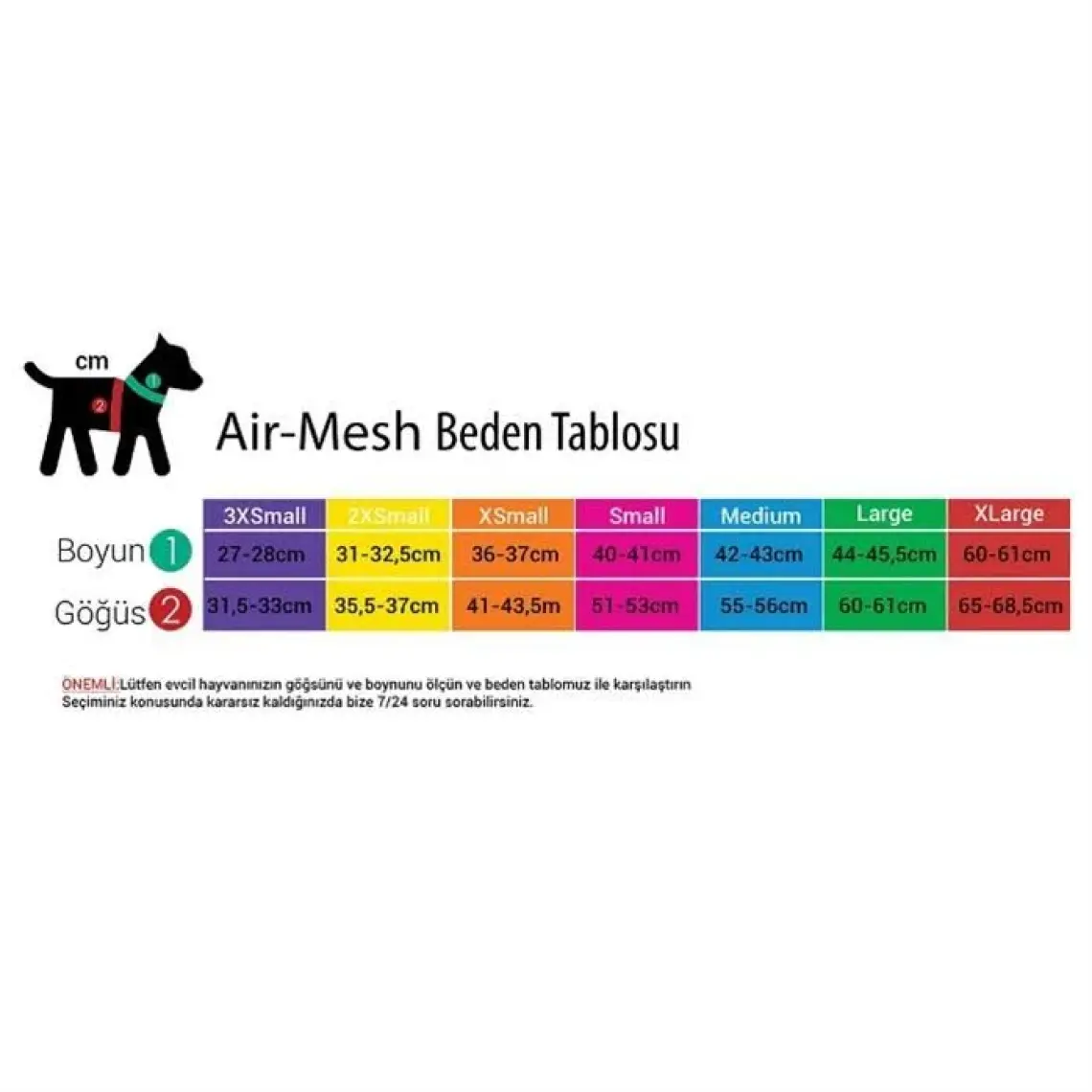Tailpetz Air-Mesh Harness Köpek Göğüs Tasması 3XSmall Mavi