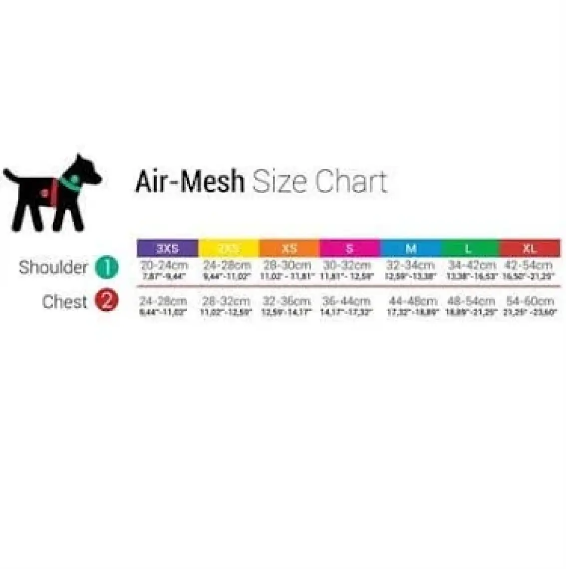 Tailpetz Air-Mesh Harness Köpek Göğüs Tasması 3XSmall Mavi