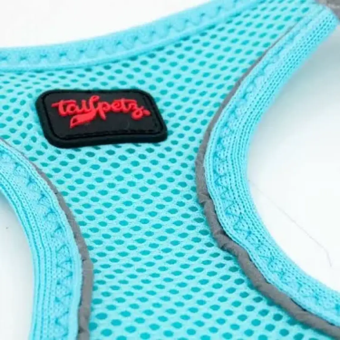 Tailpetz Air-Mesh Harness Köpek Göğüs Tasması 3XSmall Mavi