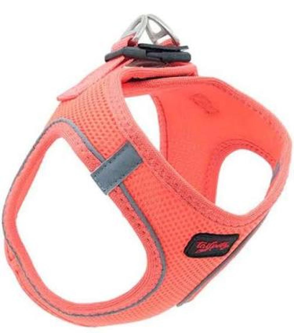 Tailpetz Air-Mesh Harness Köpek Göğüs Tasması Medium Neo-Pembe