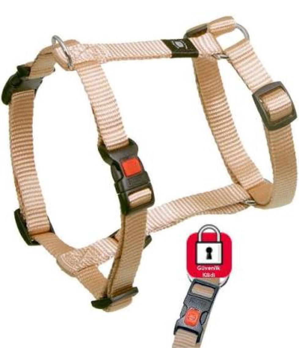 Karlie Kilitli Göğüs Tasması S 35-50Cm Bej