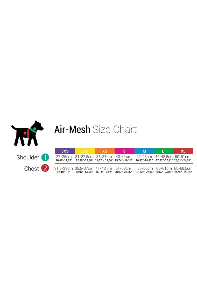 Tailpetz Air-Mesh Harness Köpek Göğüs Tasması Small Neo-Pembe