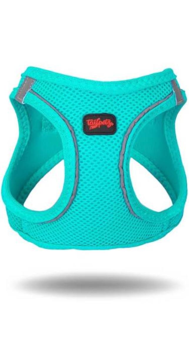 Tailpetz Air-Mesh Harness Köpek Göğüs Tasması 3XSmall Mavi