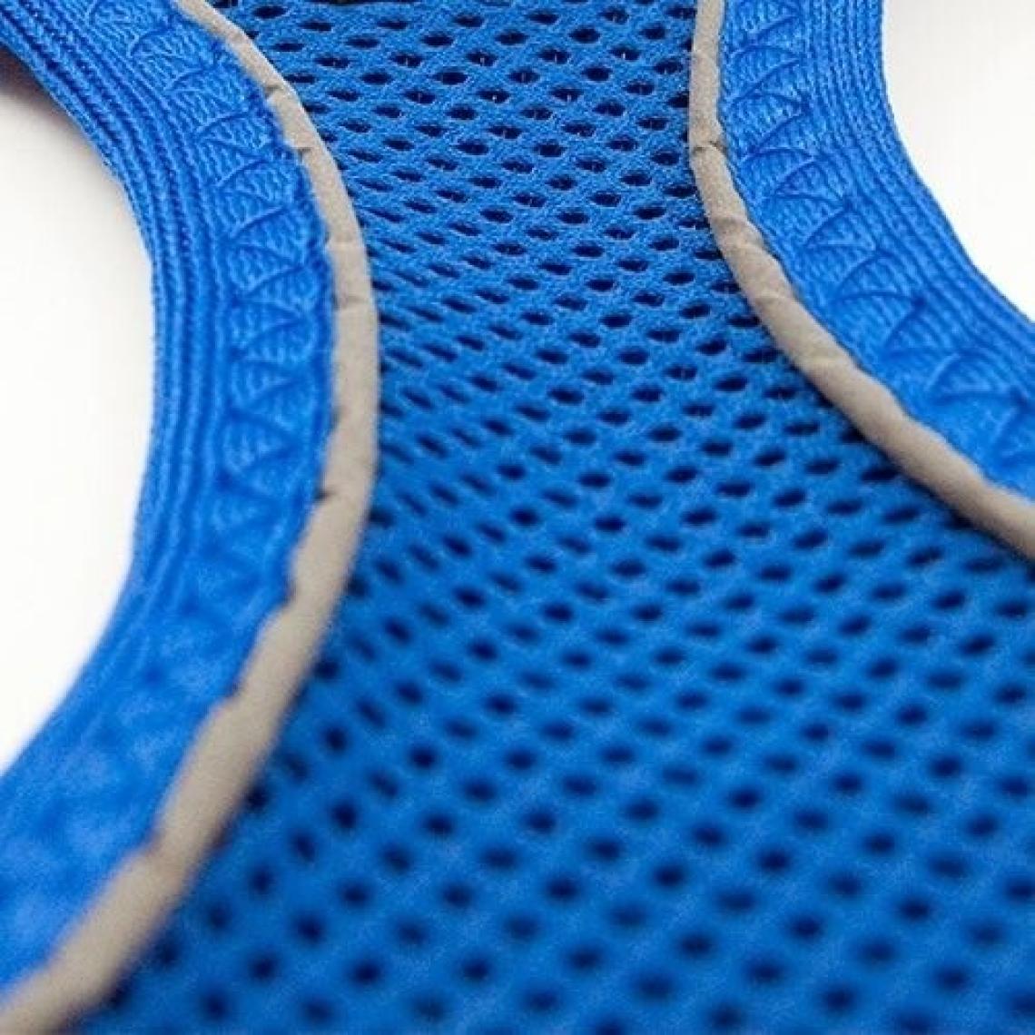 Tailpetz Air Mesh Harness Köpek Göğüs Tasması Xxxsmall Saks Mavi