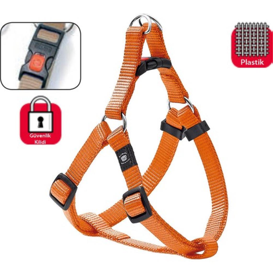 Karlie Kilitli Göğüs Tasma Xs 20-35Cm Turuncu