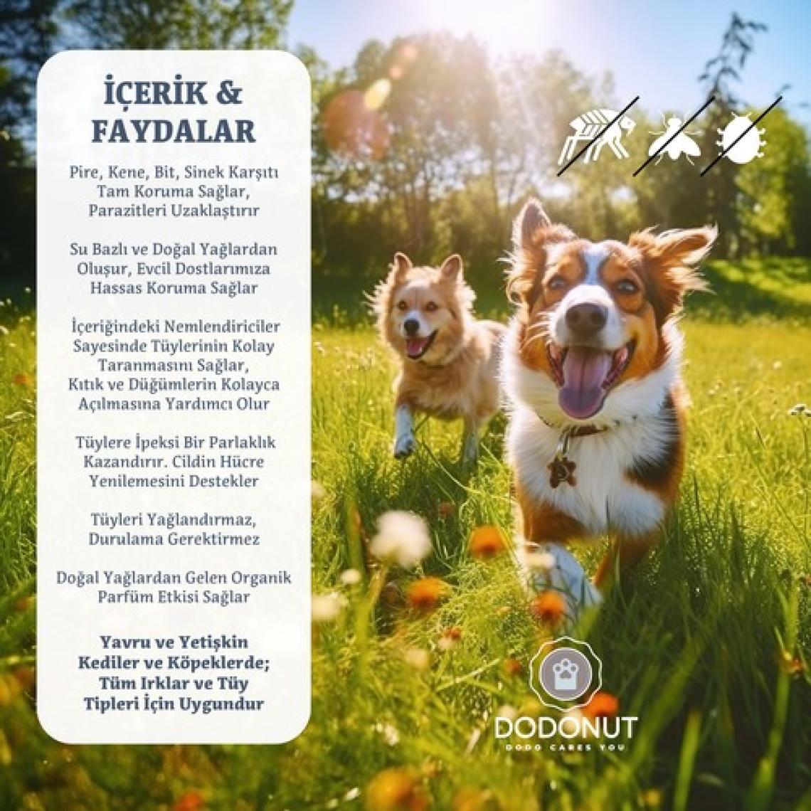 Dodonut Springy Kolay Tarama Ve Doğal Bakım Spreyi 250 Ml