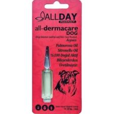 Allday All-Dermacare Köpeki Bitkisel Dış Parazit Koruyucu 10-20 kg 4 ml