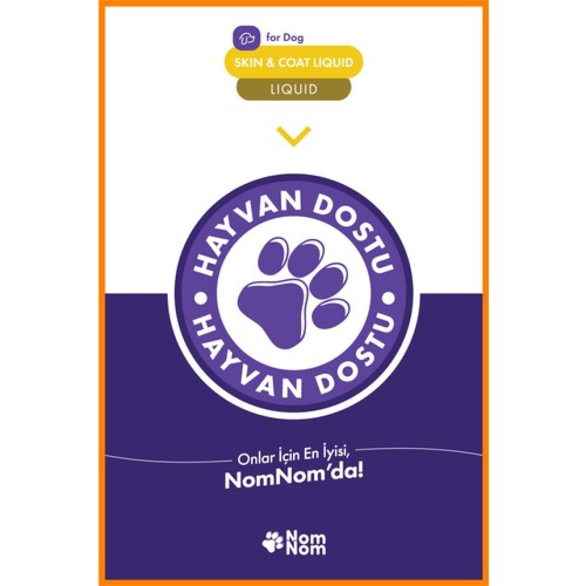 NomNom Köpek Skin & Coat Liquid –  Multivitamin Damla