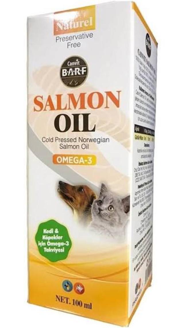 Canvit Barf Salmon Oil Balık Yağı 100 ml