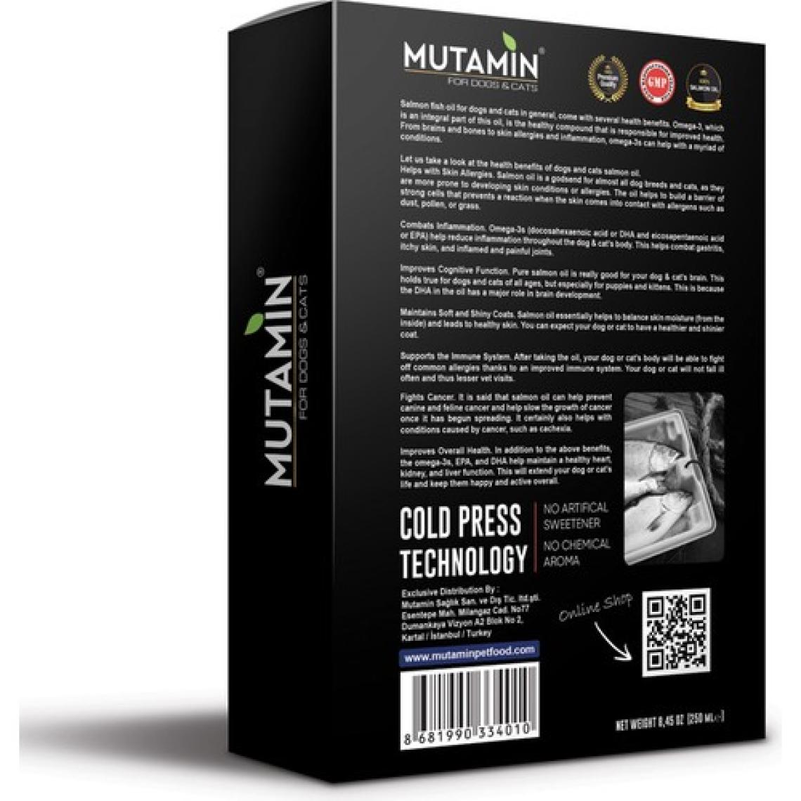 Mutamin Organics Norveç Somon Balık Yağı 250 ml 02/2026 SKT