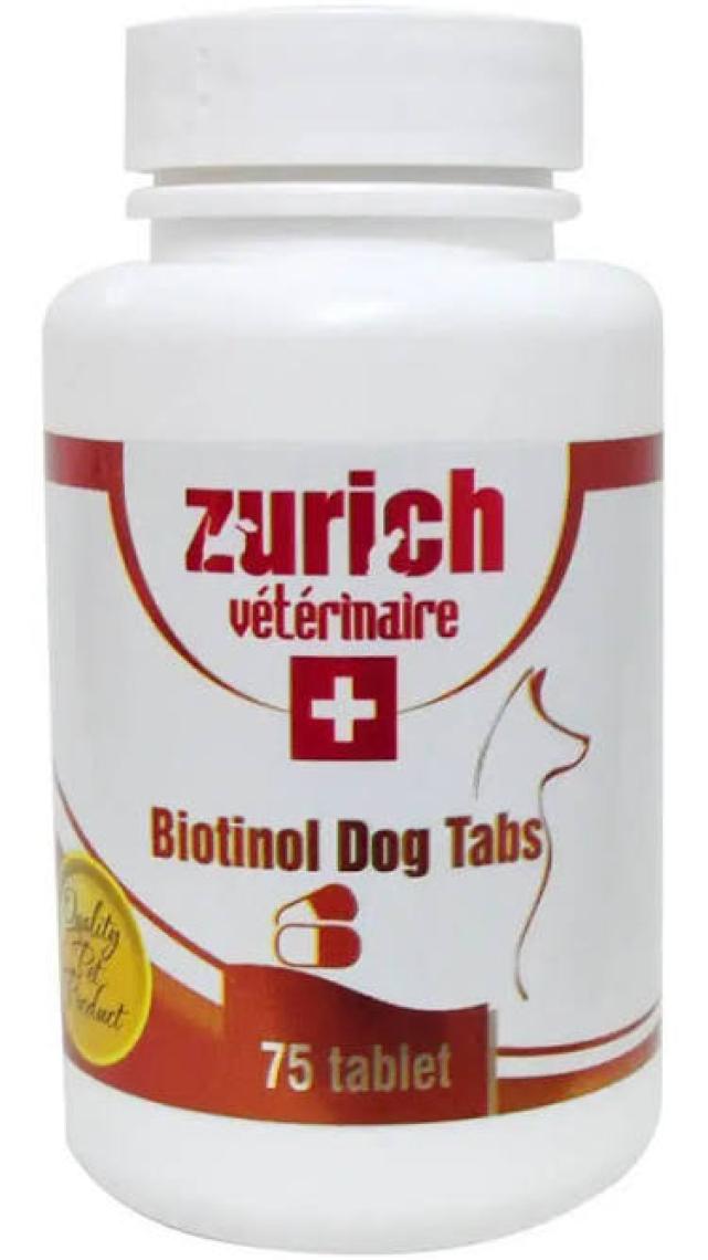 Zurich Köpek Biotin Çinko 75 Tablet
