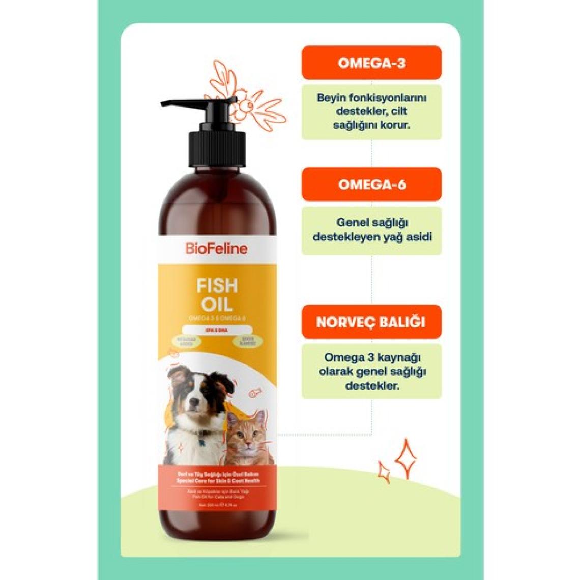 Biofeline Fish Oil & Plus+B For Dogs