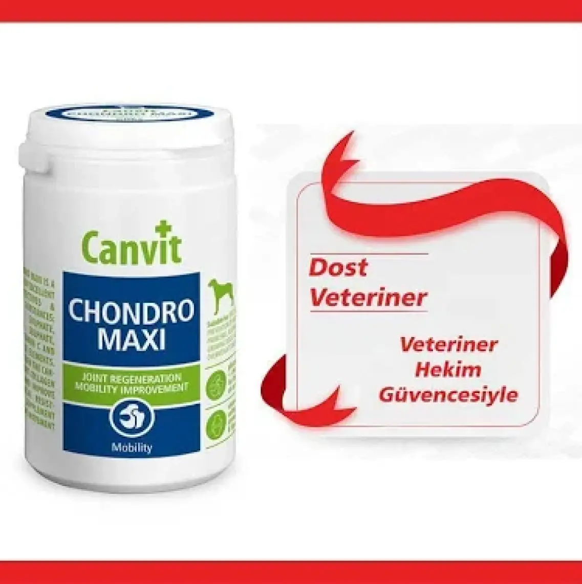 Canvit Chondro Maxi Köpek İçin Glucosamine Takviyesi Vitamin 500 Gr