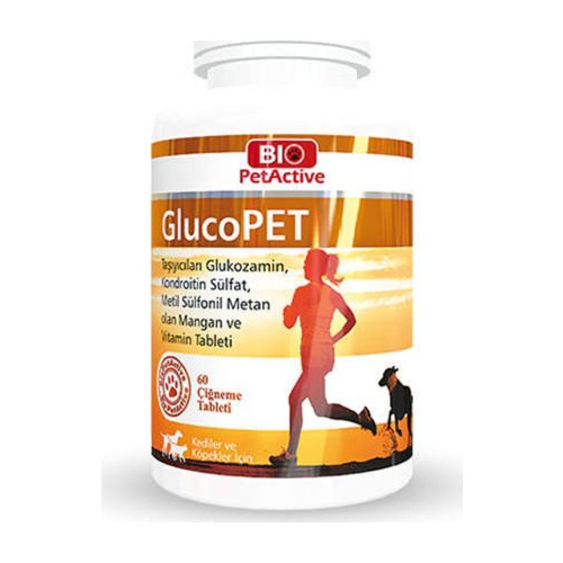 Biopetactive Eklem Bölgeleri İçin Çiğneme Tableti Glucopet (Kedi Ve Köpekler İçin Eklem Güçlendirici