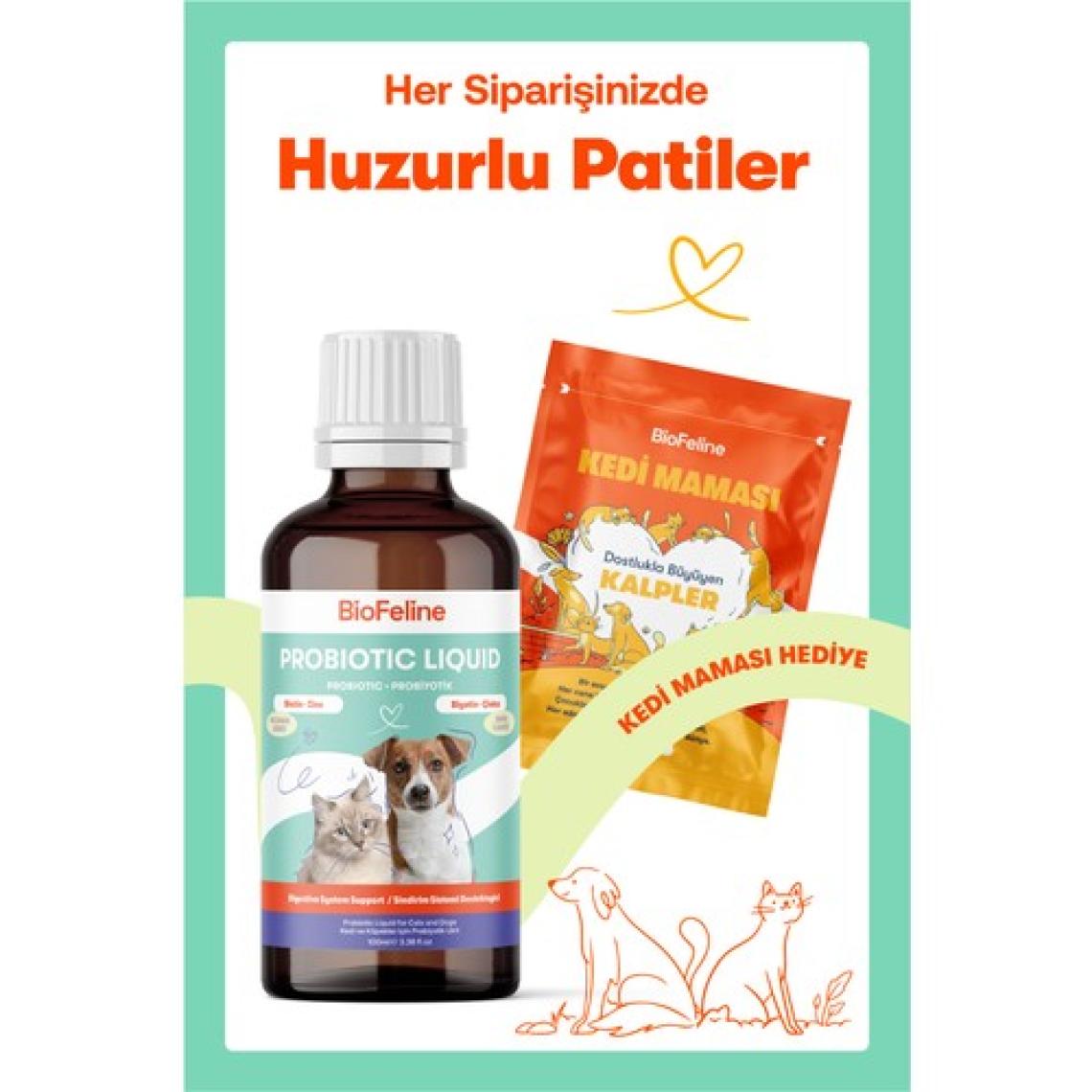 BioFeline Kedi ve Köpekler İçin Sıvı Probiyotik 100 ml