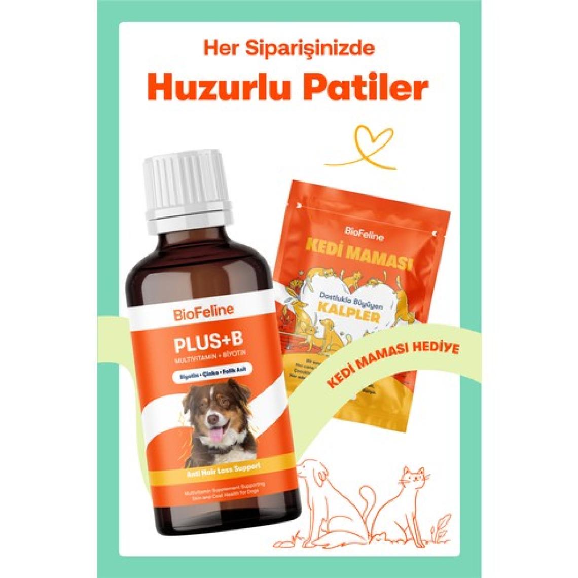 Biofeline Plus+B For Dogs 50 Ml. ( Köpekler Için Tüy Sağlığı Damlası )