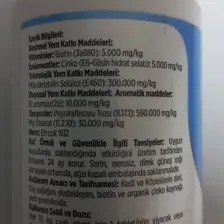 Natur Bioto Zinc 5 Mg Biotin Kedi&Köpek Deri Ve Tüy Sağlığı 75 Tablet